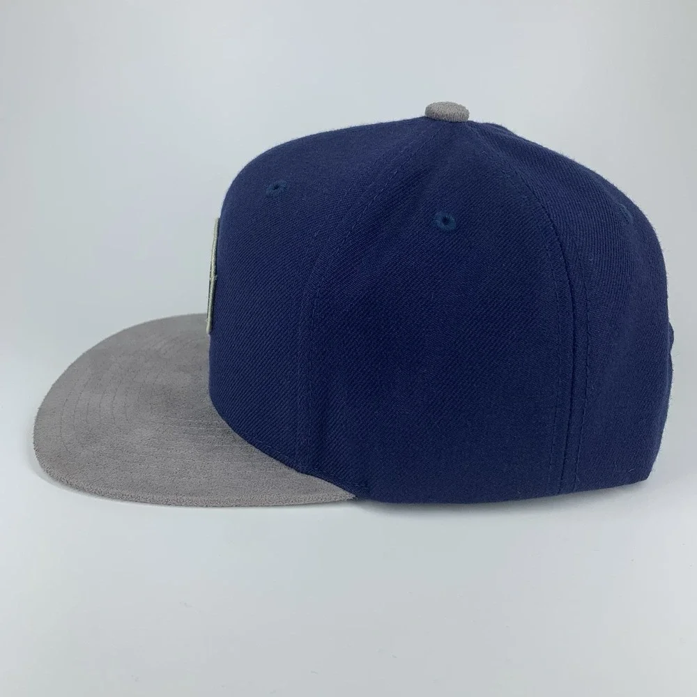 Hurley Blue Gray Hat Buckle Exclusive Adjustable Snapback Baseball Cap